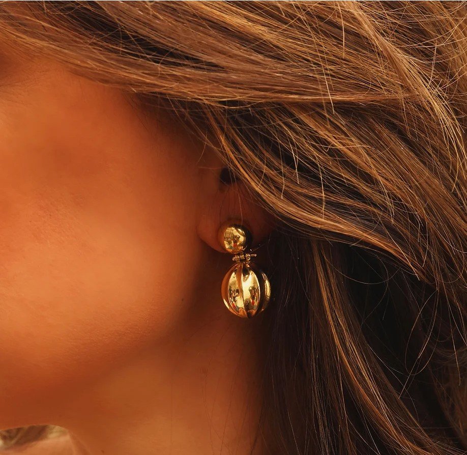 Vintage Balloon Earrings-photo-2