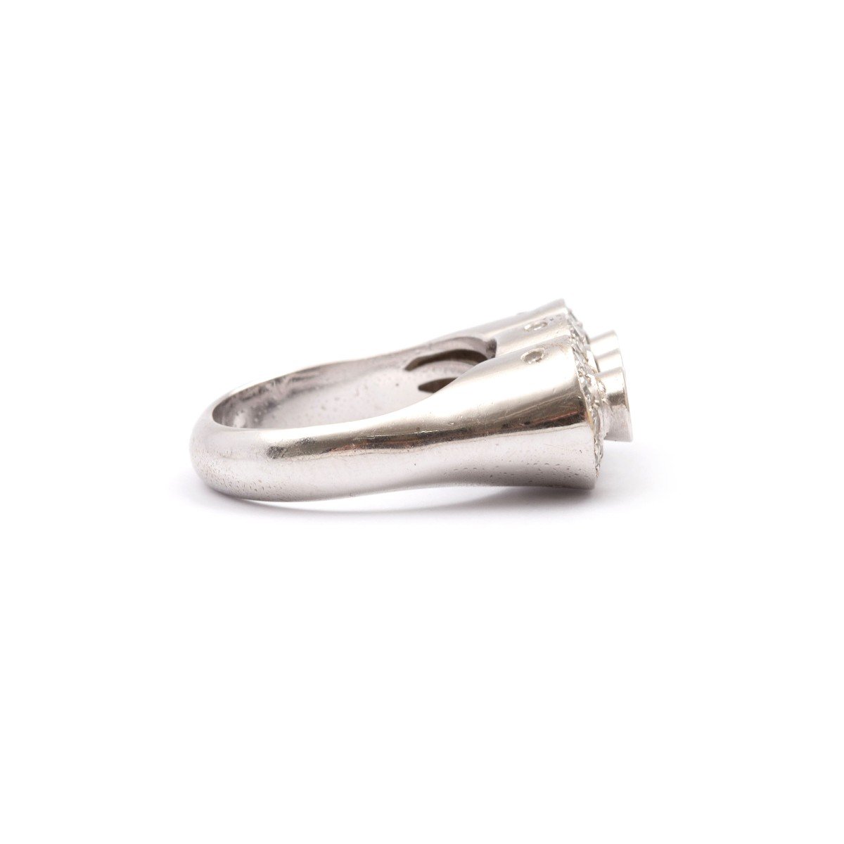 Trilogy White Gold And Diamond Ring-photo-3