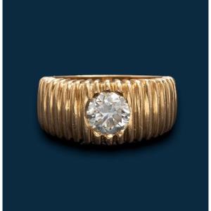 Vintage Yellow Gold And Diamond Ring Forever Love