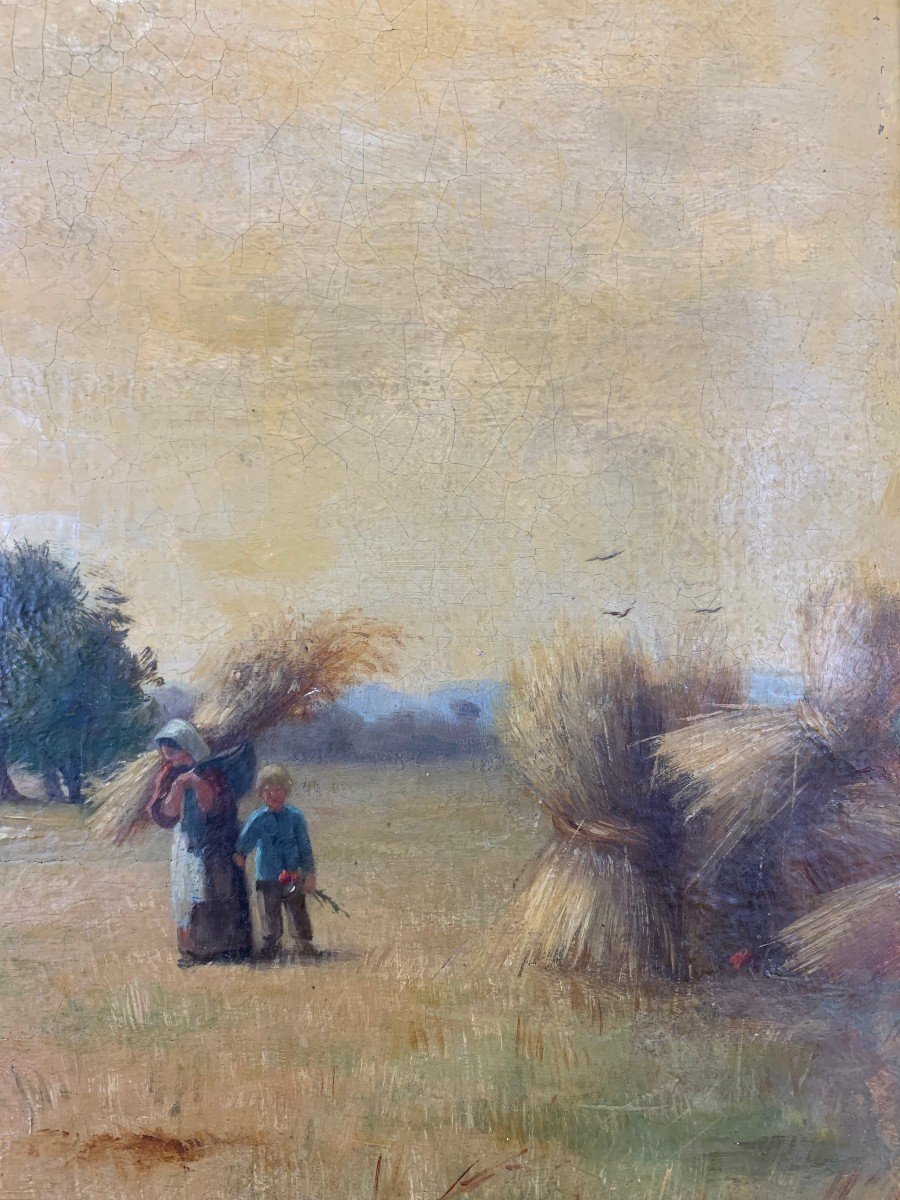 Painting Oil On Canvas Paul Emile Felix Raissiguier 19th Century-photo-8