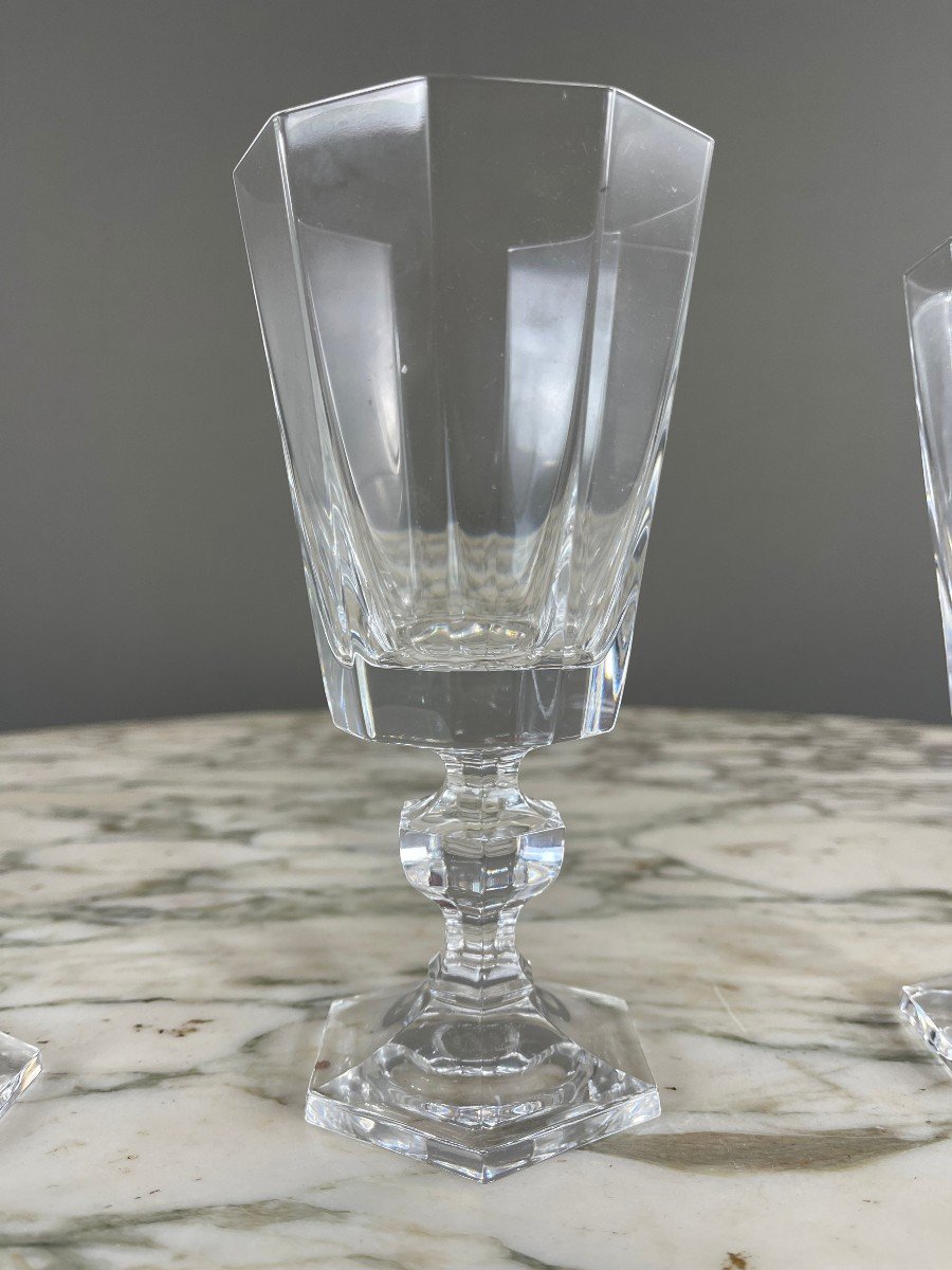 Sèvres Crystal Glasses Set 33 Pieces -photo-3