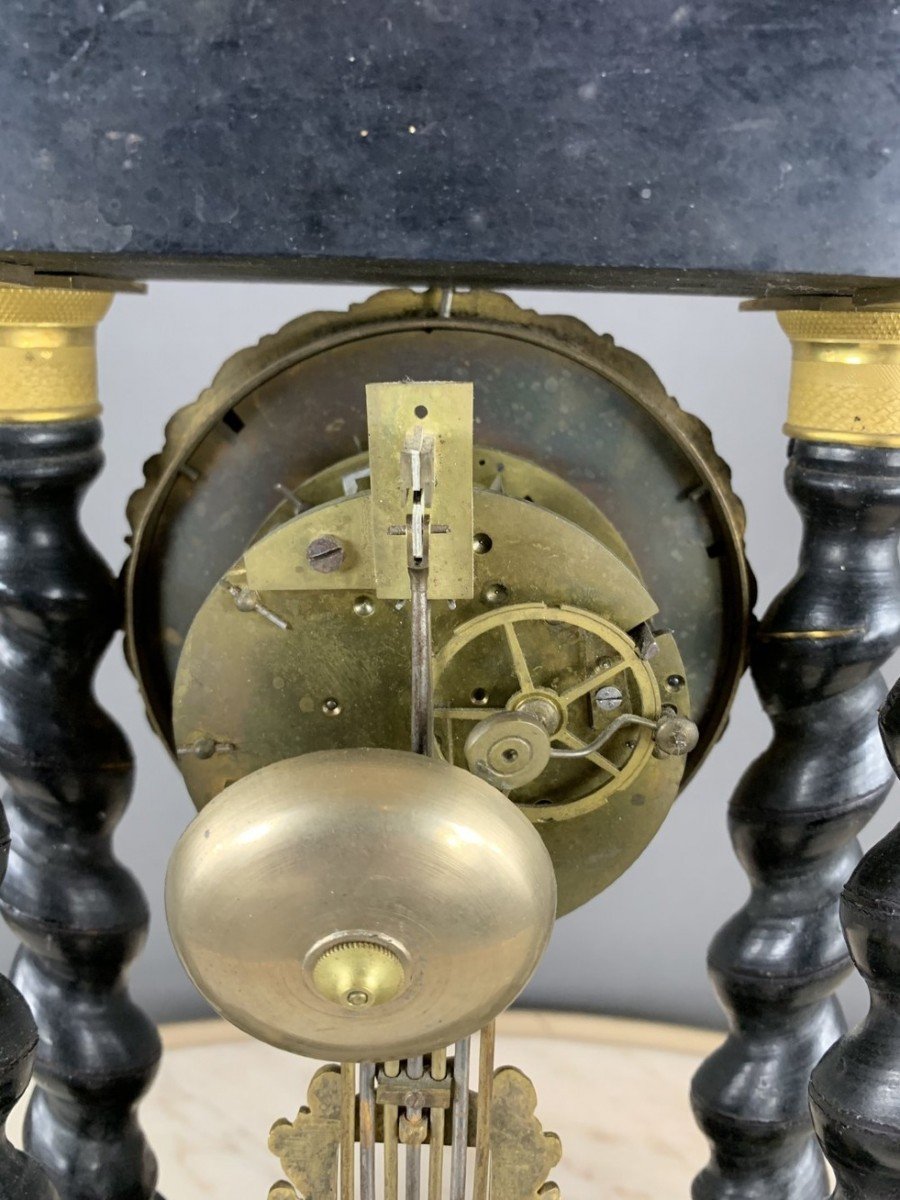 Napoleon III Clock 19th Century -photo-3