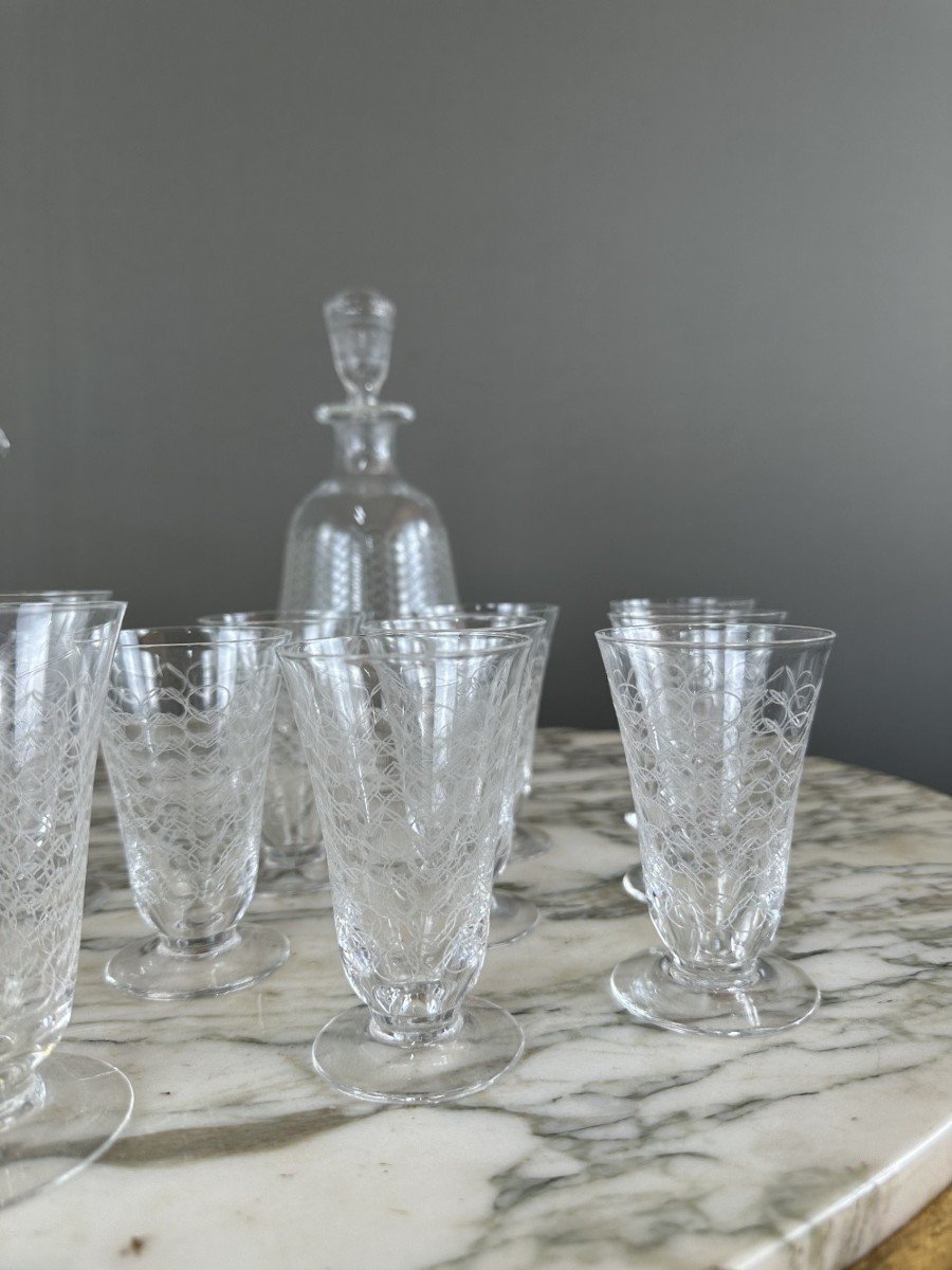 20th Century Sèvres Crystal Service-photo-8