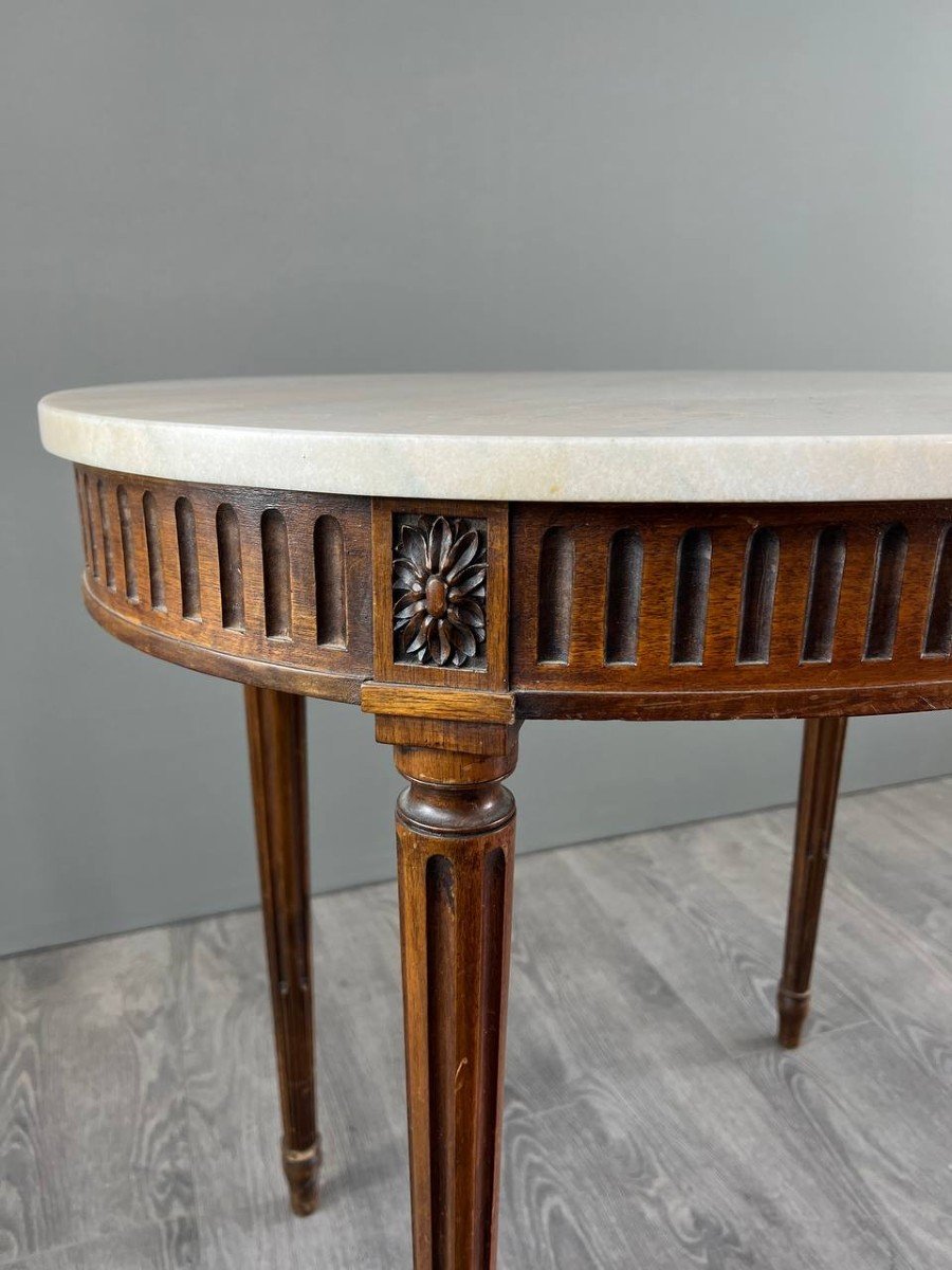 Table Guéridon, Style Louis XVI, XIXe Siècle -photo-4