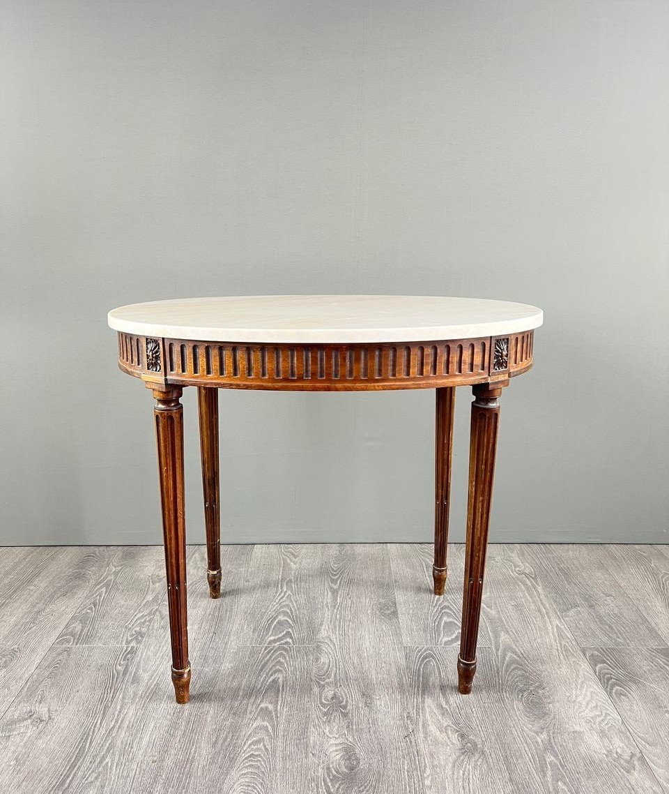 Table Guéridon, Style Louis XVI, XIXe Siècle 