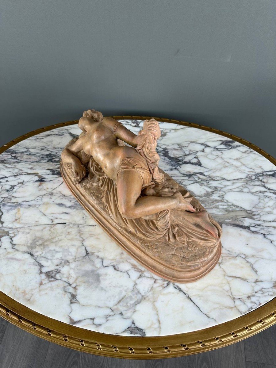 Sculpture En Terre Cuite Par François Théodore Devaulx (1808-1871), XIXe Siècle-photo-1