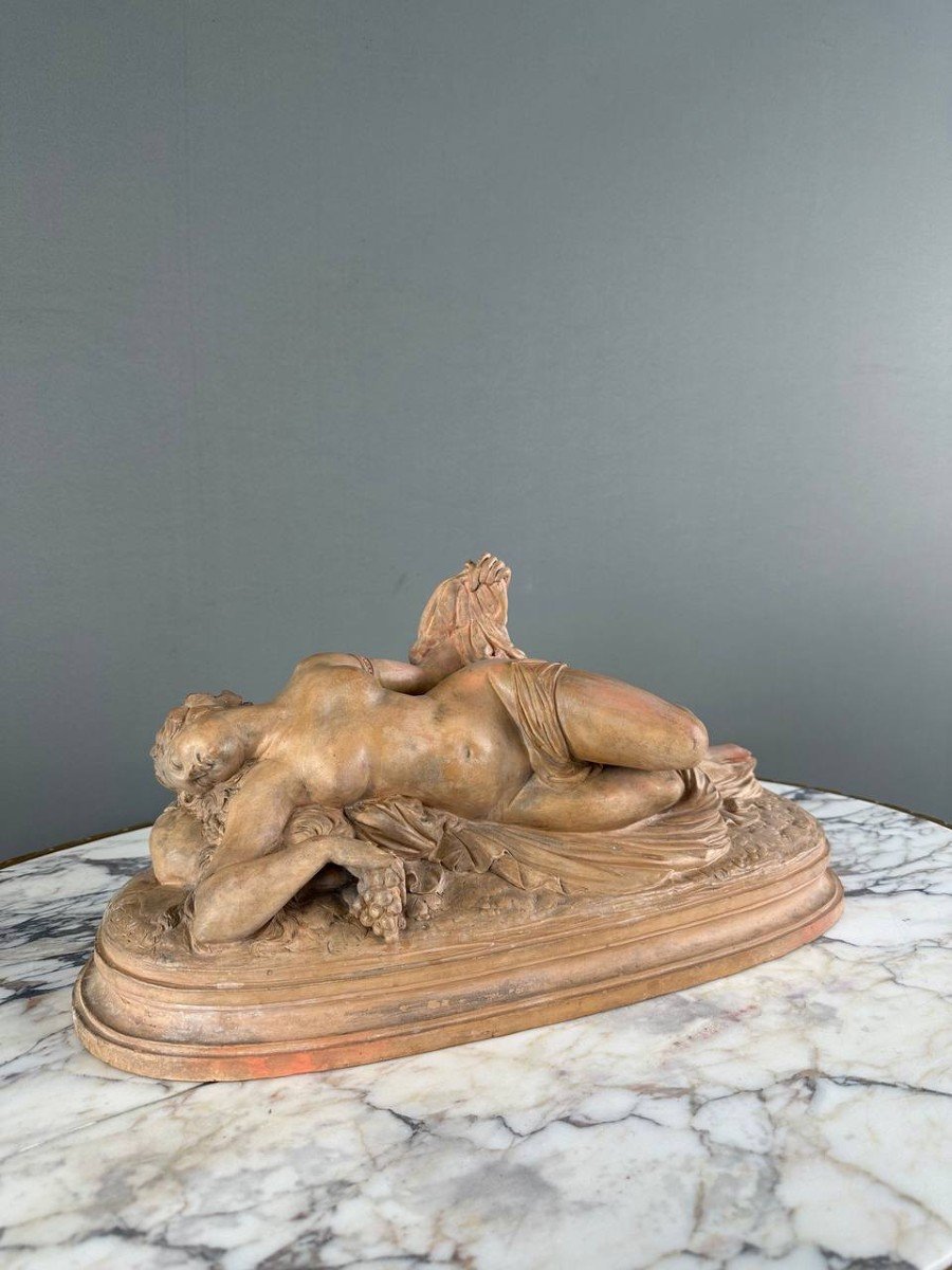 Sculpture En Terre Cuite Par François Théodore Devaulx (1808-1871), XIXe Siècle-photo-8