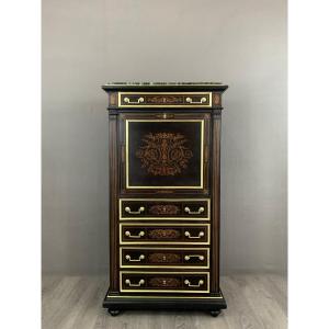 Secretaire En Marqueterie Napoleon III