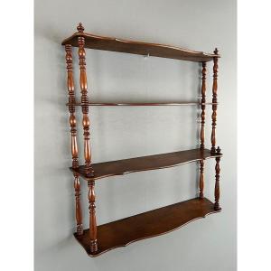 Solid Wood Wall Shelf, 19th Century