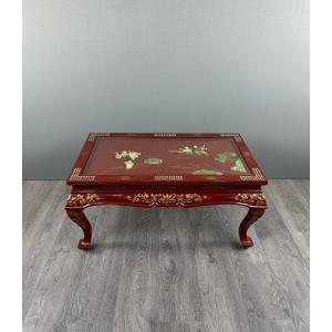 Lacquered Coffee Table, Chinese Style, 20th Century