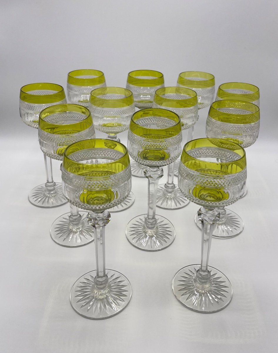 Baccarat - Rhine Wine Glasses (price Per Unit)-photo-3