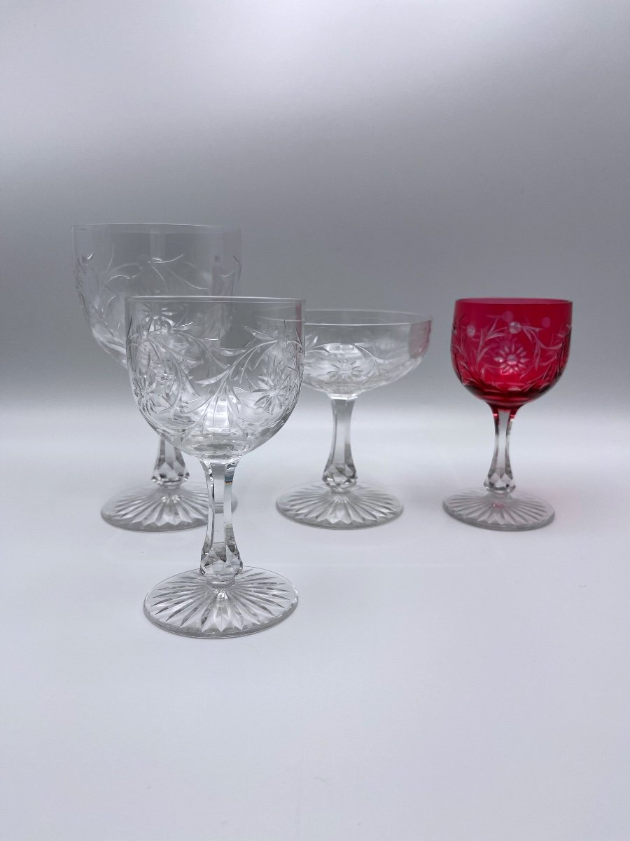 Baccarat . Rhine Wine Glass Ref 6186-6170-photo-4