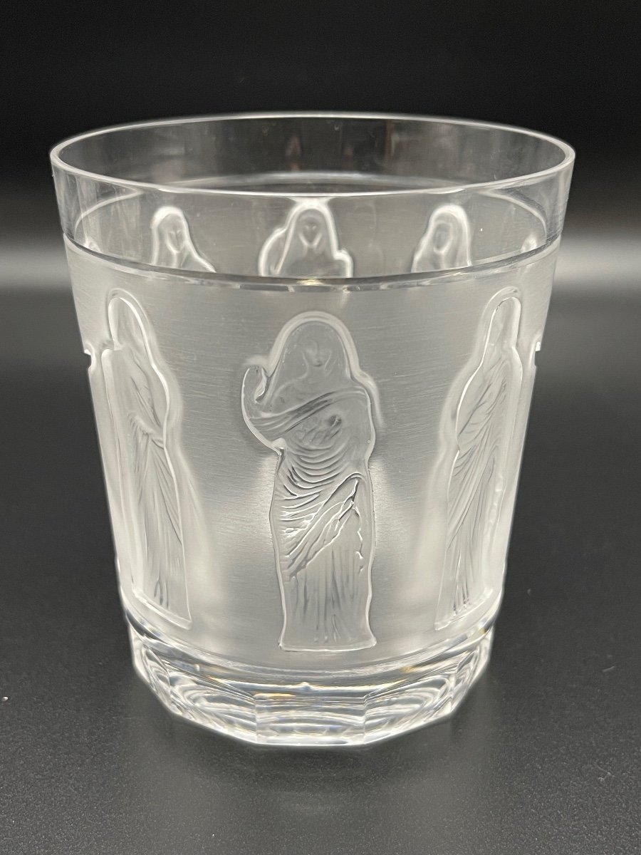 Lalique - Whiskey Tumbler - Antique Women (unit Price)-photo-2