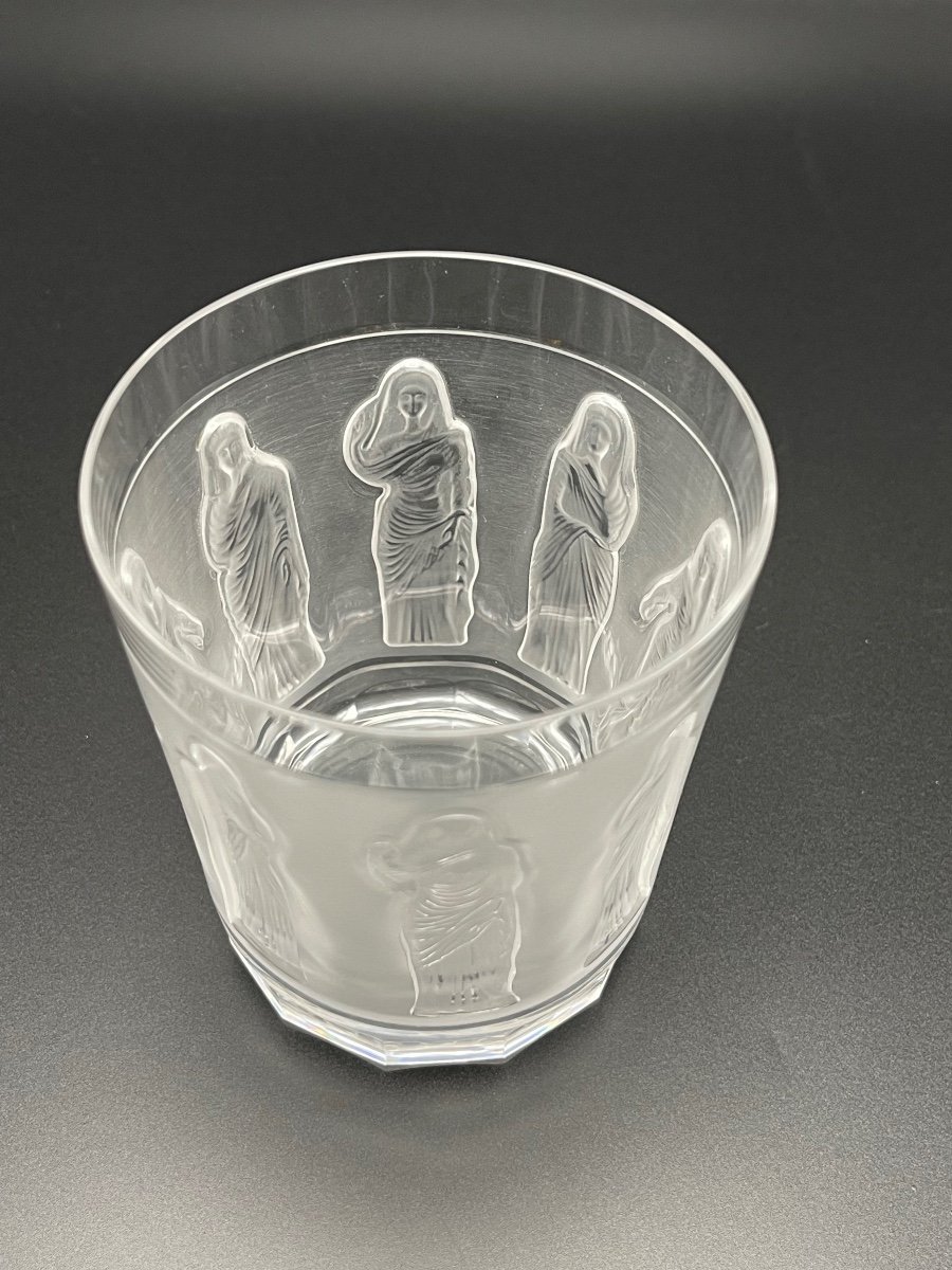 Lalique - Whiskey Tumbler - Antique Women (unit Price)-photo-3