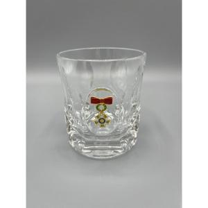 Saint-louis- Verre  à Whisky  - Légion D’honneur -  Commandeur