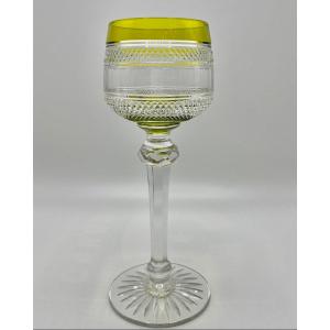 Baccarat-  Exceptionnels  Verres  Vin Du Rhin (prix à l’unité)