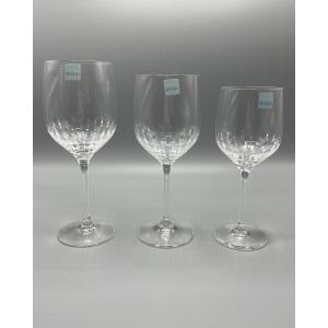 Sevres - Set Of 3 Lorraine Glasses