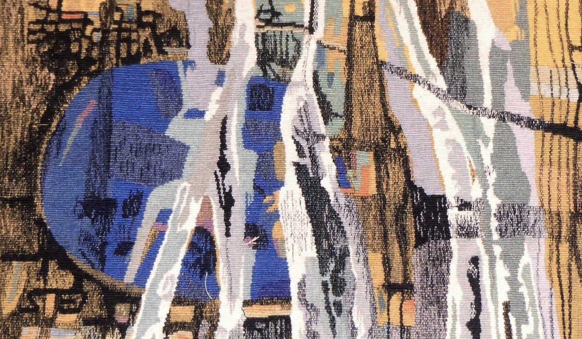 René Fumeron - White Sap - Aubusson Tapestry-photo-2