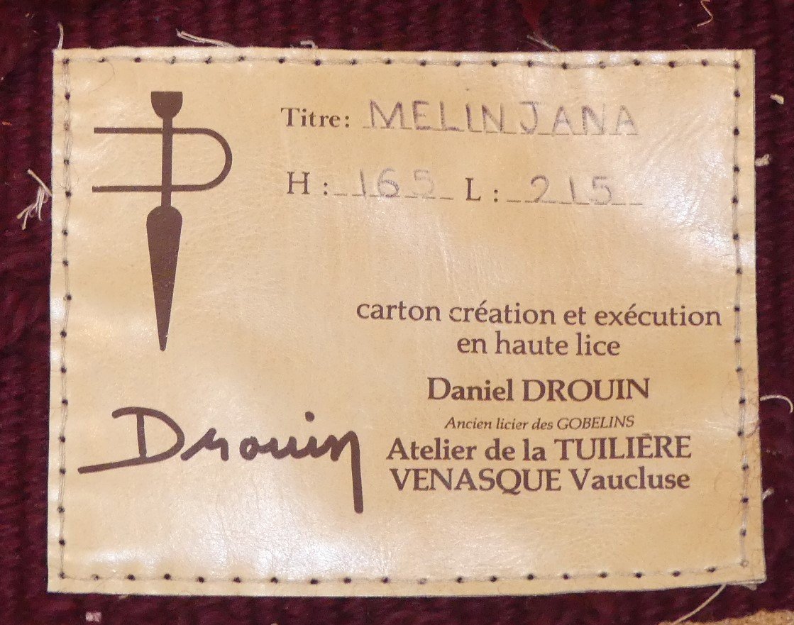 Daniel Drouin -  Melinjana  -  Tapisserie-photo-4