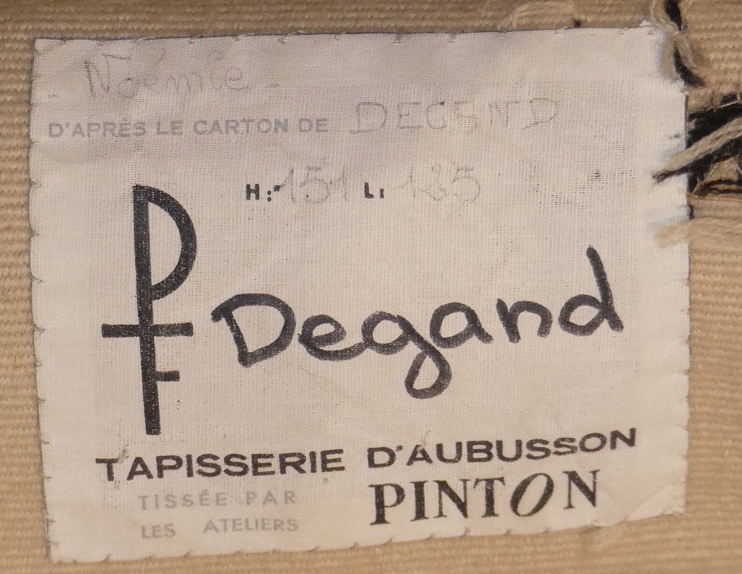 Michel Degand -   Noémie  -  Tapisserie d'Aubusson-photo-4