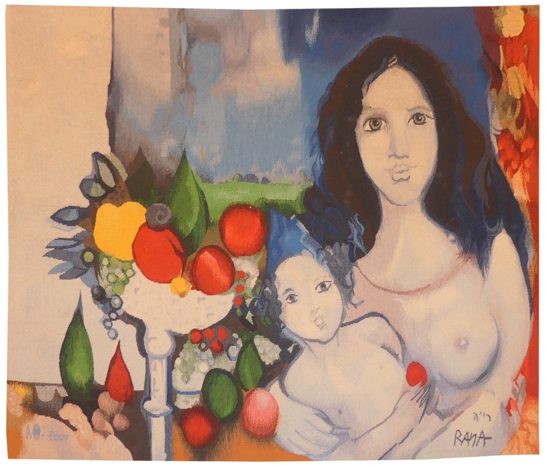 Alain Raya-sorkine - Maternity - Aubusson Tapestry