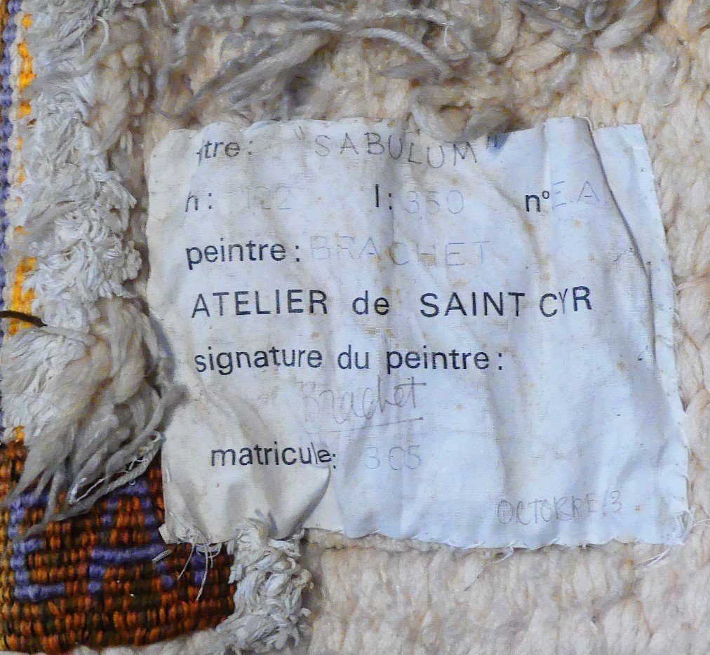 Jacques Brachet - Sabulum - Tapestry -photo-4