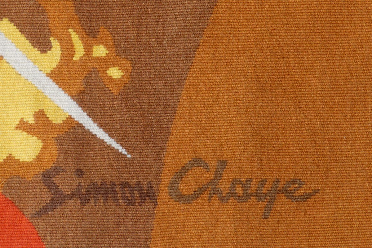 Simon Chaye -  Survol  -  Tapisserie d'Aubusson-photo-3