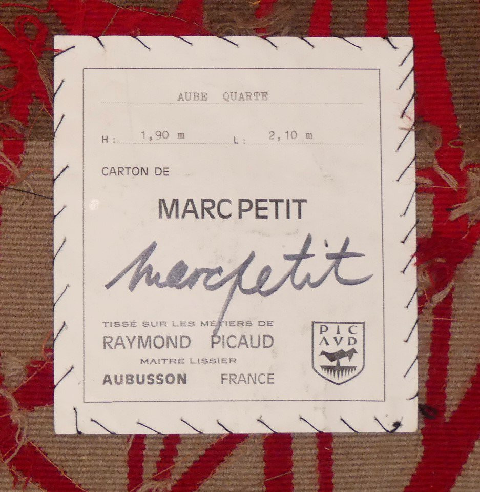 Marc Petit - Dawn Quarte - Aubusson Tapestry-photo-4