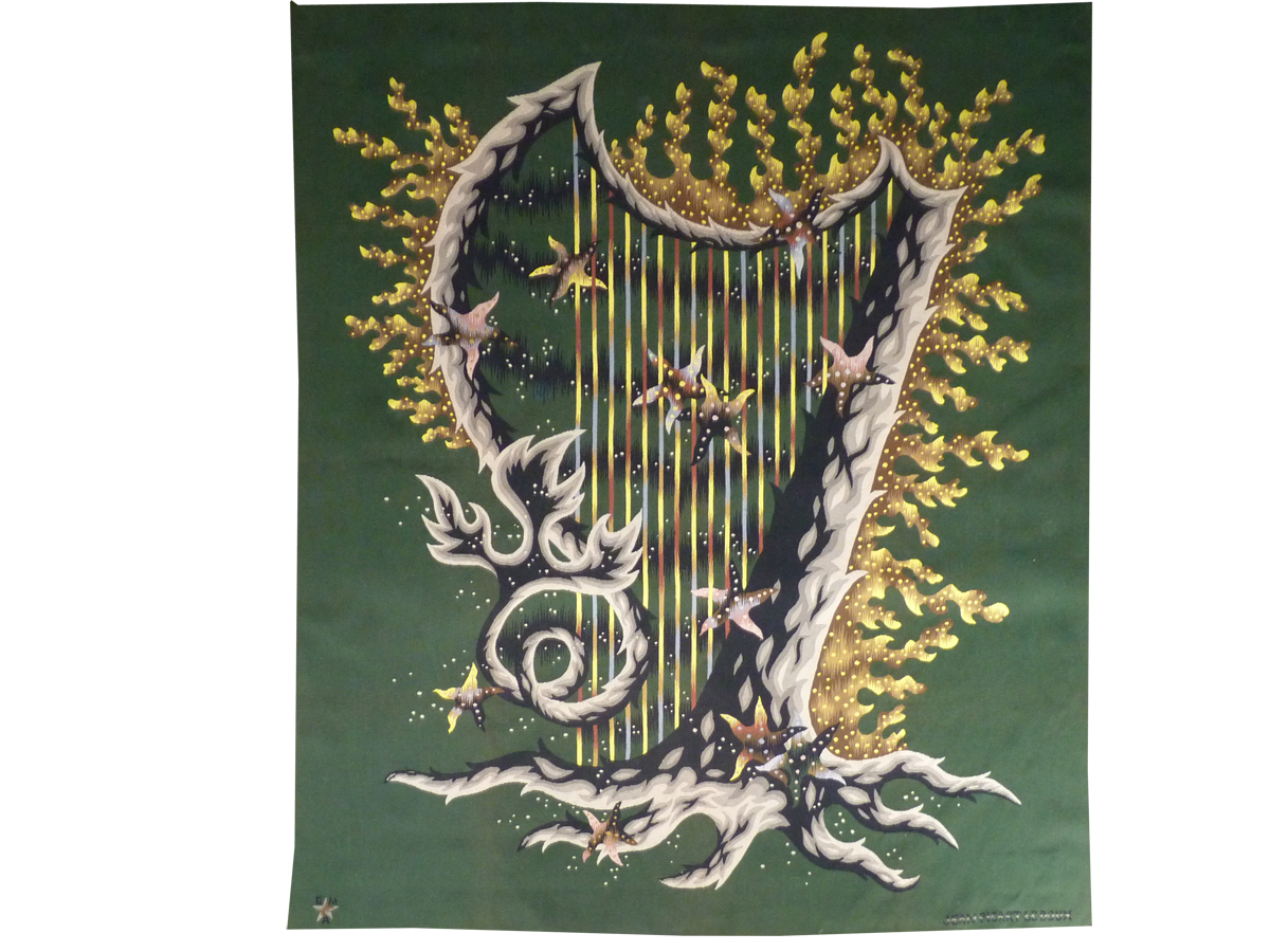 Jean Picart Le Doux - Harpe Des Mers - Tapisserie d'Aubusson