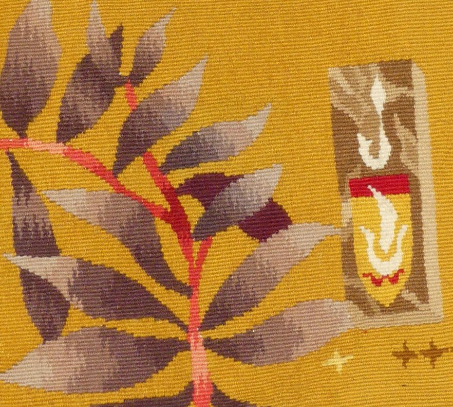 Jean Lurçat - Plant Universe - Aubusson Tapestry-photo-4
