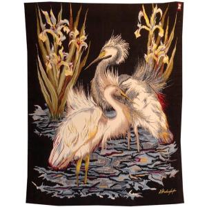 Edmond Dubrunfaut - At Twilight - Tapestry