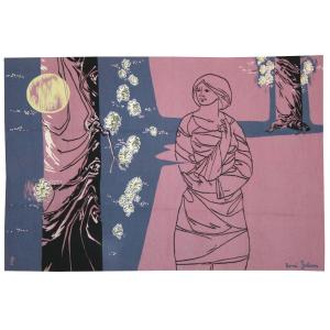 René Julien - Slow Approach - Aubusson Tapestry