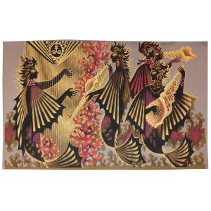 Louis-marie Jullien - Belles Des Mers - Aubusson Tapestry