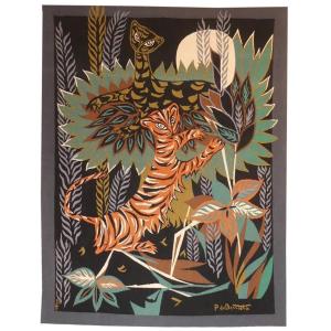 Pierre De Berroeta - Kenya - Aubusson Tapestry