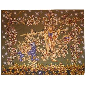 Jean Lurçat - The 2 Companions - Aubusson Tapestry