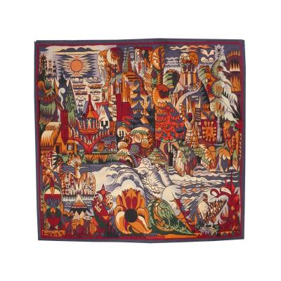 Marcel Gromaire - Landscape In La Huppe - Aubusson Tapestry