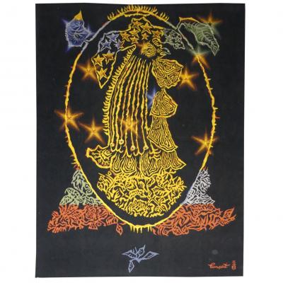 Jean Lurçat - Faisan Aubusson Tapestry Fire