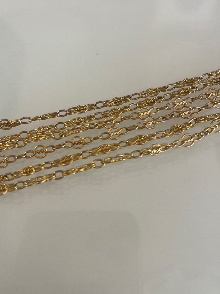 Long Old Gold Chain-photo-3