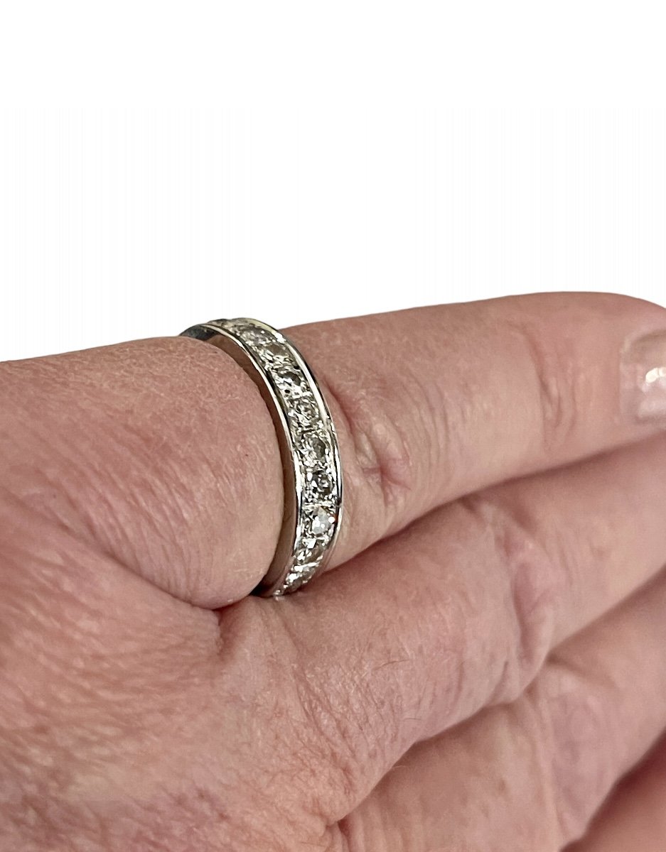 American Wedding Ring In Gold And Diamonds-photo-3