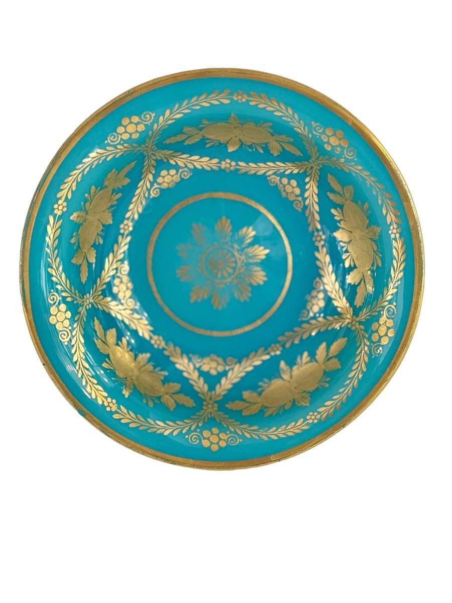 Le Creusot: Turquoise Opaline Cup-photo-3