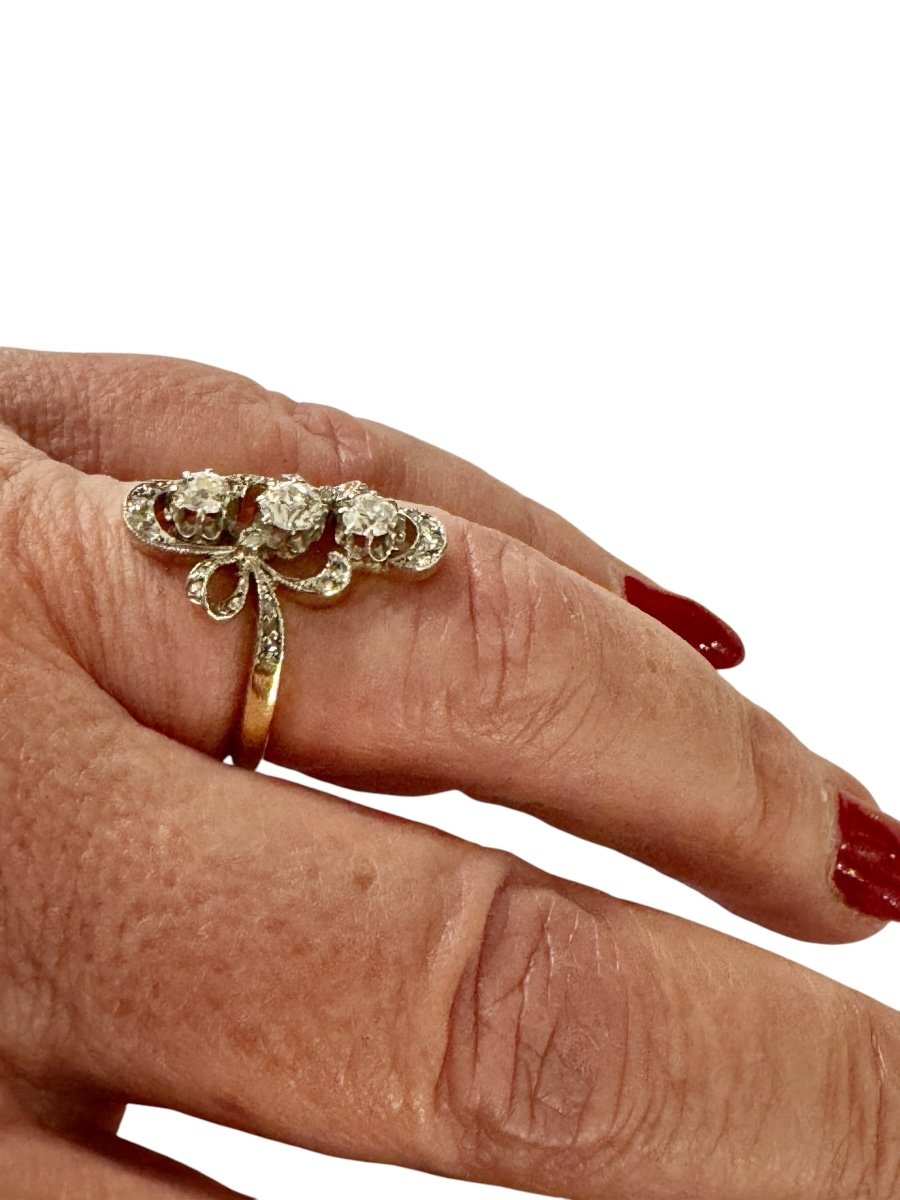 "belle Epoque" Ring In Gold And Diamonds-photo-3