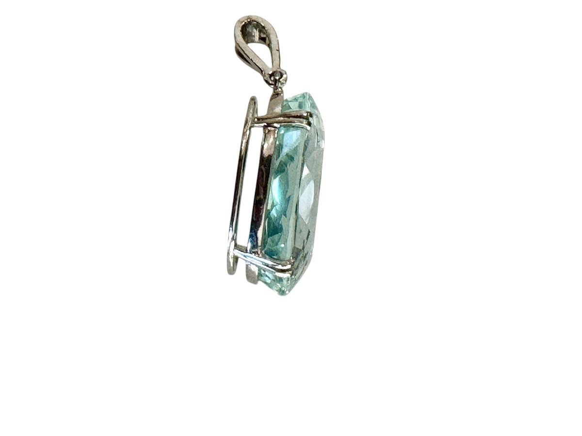 Pendentif Aigue Marine-photo-4