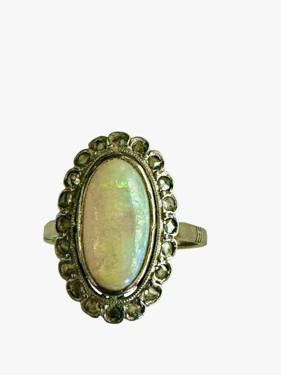 Gold And Opal Ring-photo-2