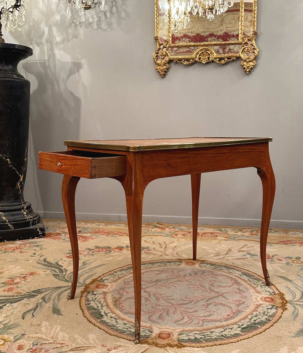 Louis XV Style Writing Table Nineteenth Time