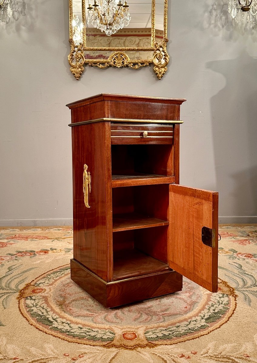 Consulate Period Mahogany Somno Around 1800-photo-7