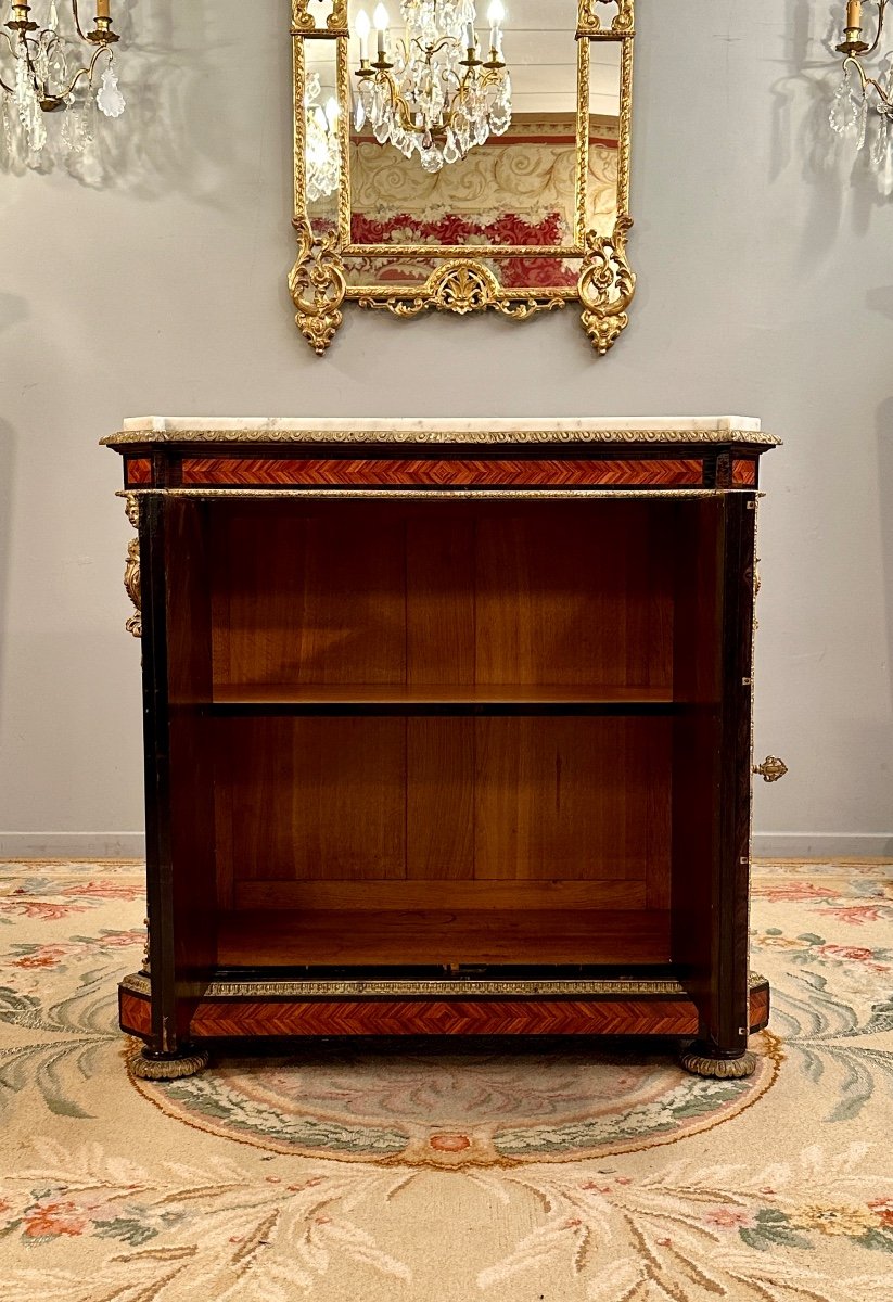 Lemarchand Lemoine, Stamped Support Furniture From The 19th Century Around 1850-photo-3