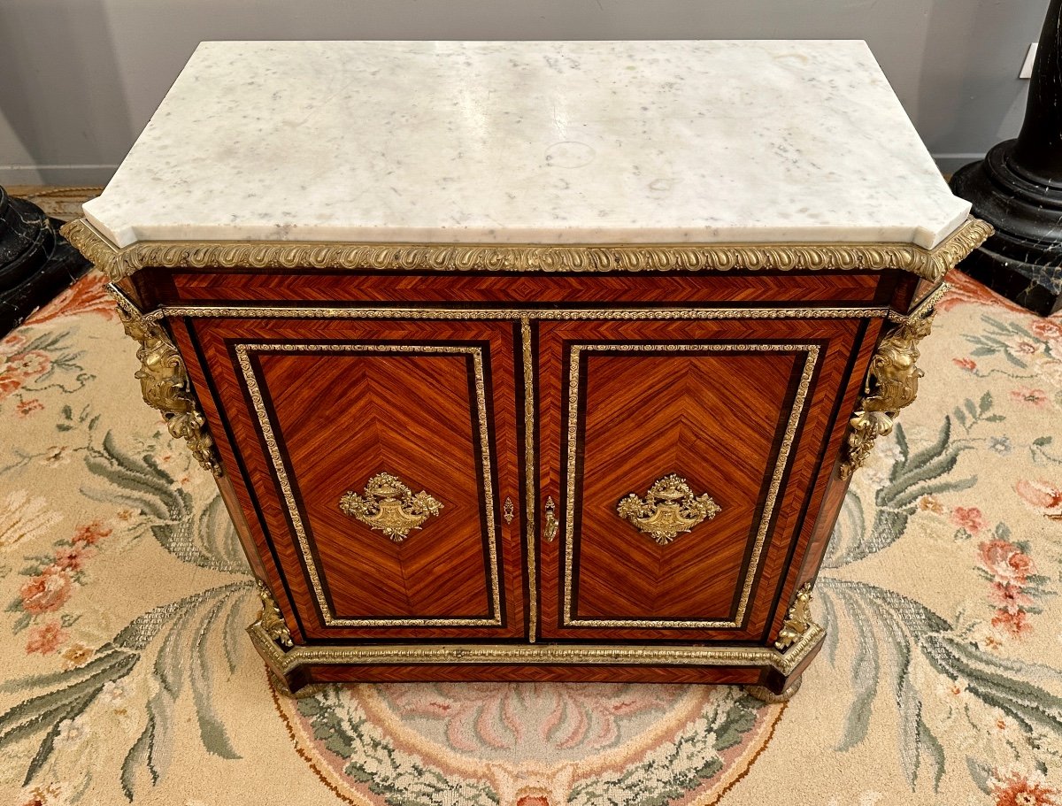 Lemarchand Lemoine, Stamped Support Furniture From The 19th Century Around 1850-photo-1