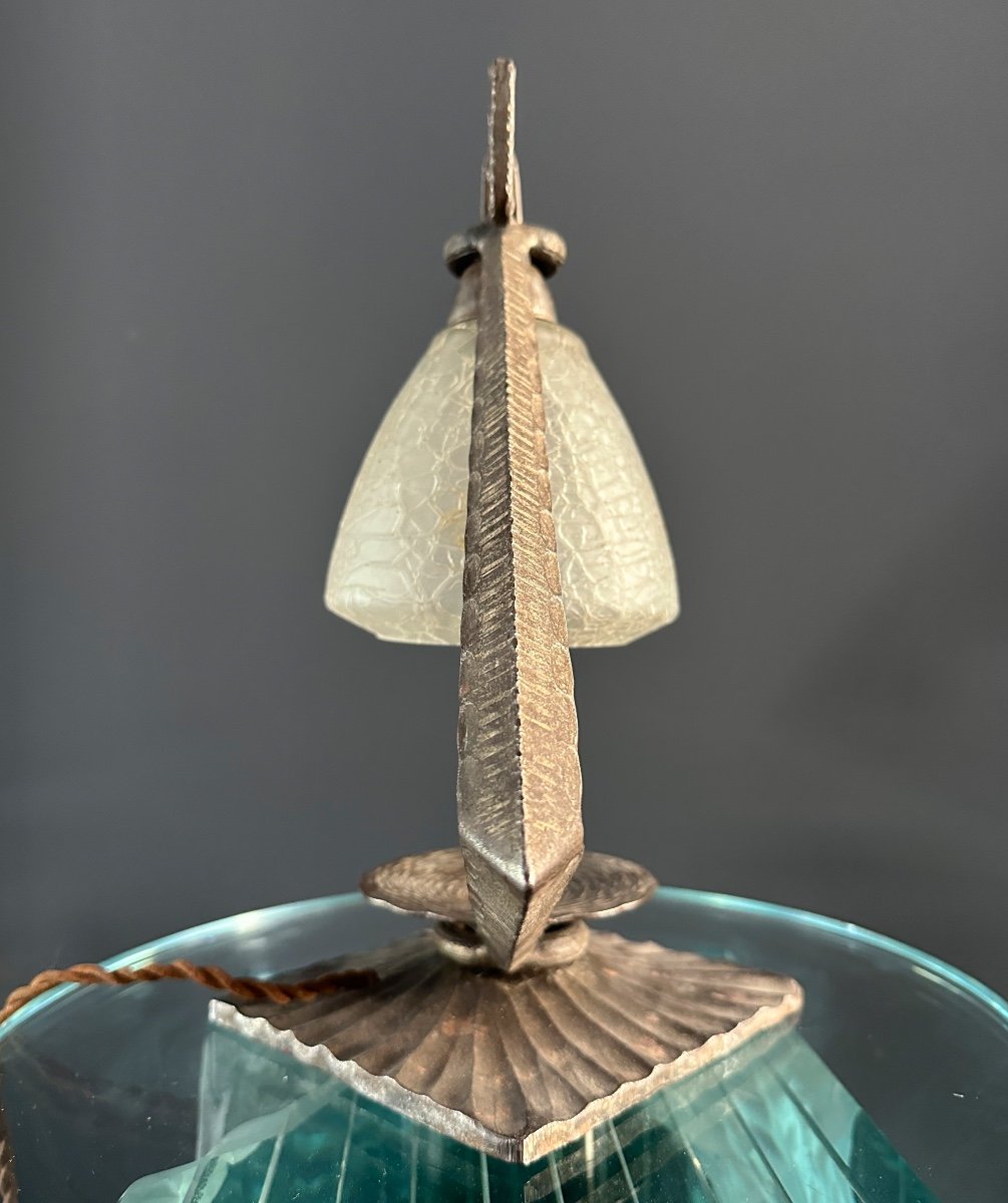 Marcel Vasseur, Art Deco Lamp Circa 1925 - 1930-photo-3