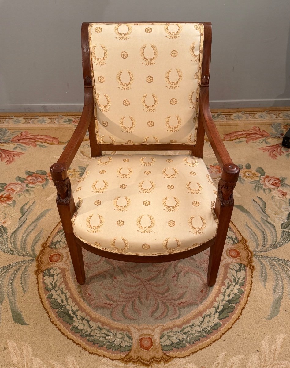 Jacob, Consulate Period Armchair Circa 1800-photo-4