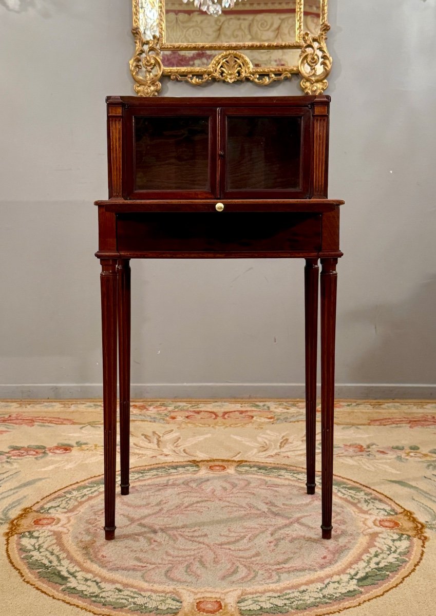 Little Happiness Of The Day In Louis XVI Mahogany Circa 1780-photo-2